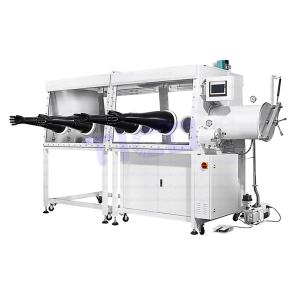 China Two Section Vacuum Glovebox Double Work Station Laboratory Use wholesale