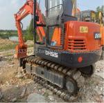 Hydraulic Construction Machine Second-hand DOOSAN DH55 Excavator with Good