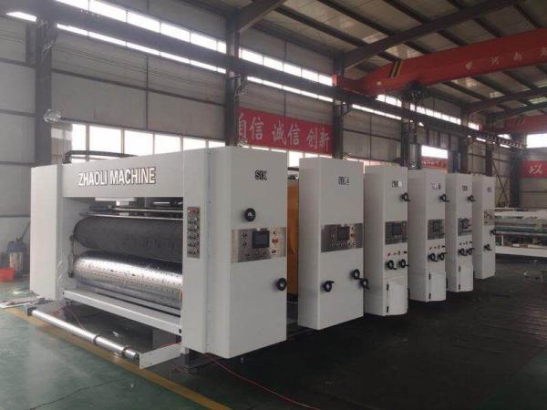 Automatic Printing Slotting Die Cutting Machine For Making Cartons 900x2200