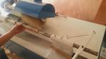 CJ-410 Semi automatic wooden handle sanding & polishing machine
