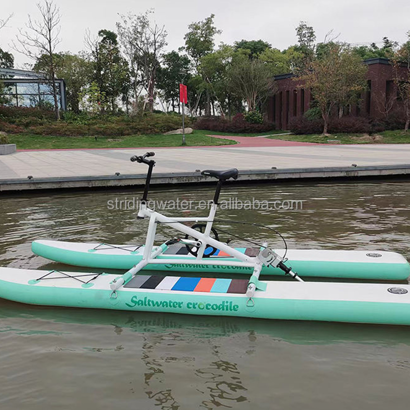 Max Capacity Of 100-500kg Water Bicycle For Inflatable Fun And Outdoor Activities