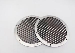 China Corrosion Resistance 0.9mm Slot 40micron Wedge Wire Screen For Filter wholesale
