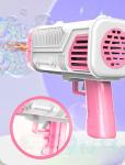 36 Hole Bubble Gun Rocket Launcher Colorful Lights for Children Age Range 2 to 4