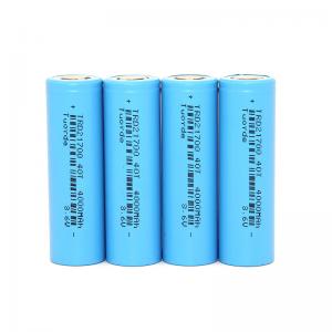 China Power Storage Lithium Battery Cells , 21700 4000mAh Lithium Ion Cells wholesale