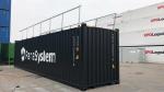 40 Foot Bulk Shipping Containers High Cube Bulk With 3mm Steel Floor Industrial