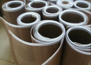China Uv Curing Machine Conveyor Belts , 1x1 FDA Ptfe Mesh Belt wholesale