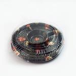 Round Food Grade Plastic 5 Divided Sushi Packing Box