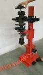 Pneumatic shock spring compressor shock absorber disassembly tool