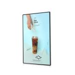 High Resolution Media Screen 43 Inch Wall Mount Digital Signage Advertising