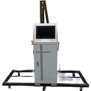 China Outdoor 3.5M Vertical Wall Painting Machine 100W Large LCD Screen wholesale