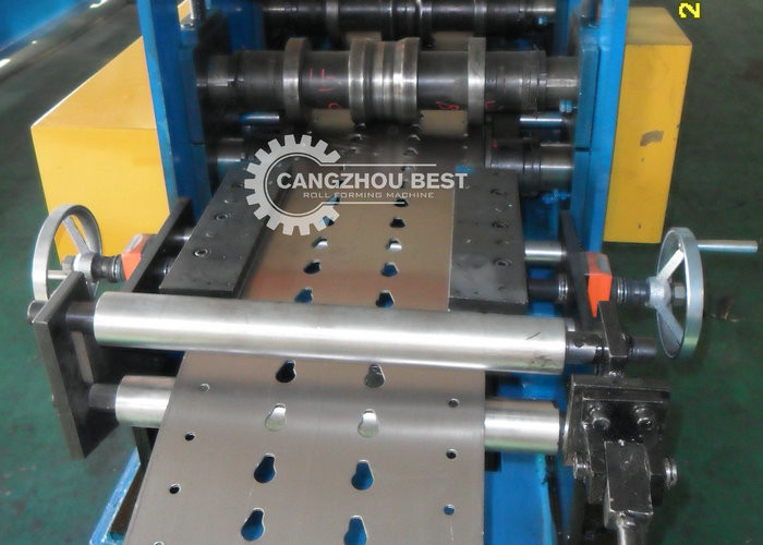 Shelf Panel Rack 2.5mm 11kw Upright Roll Forming Machine