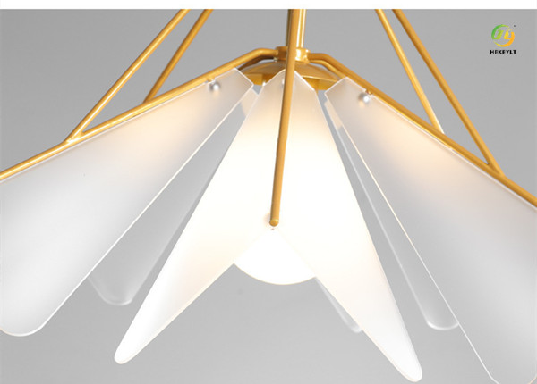 E27 Acrylic Modern Nordic Hanging Lamp Without Light Source