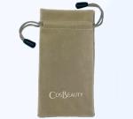 ISO9000 SGS Packaging Drawstring Bags Custom Printed Velvet pouch 2C For Jewelry