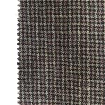 Houndstooth Polyester Yarn Dyed Check Plaid Fabric 100% Polyester for School