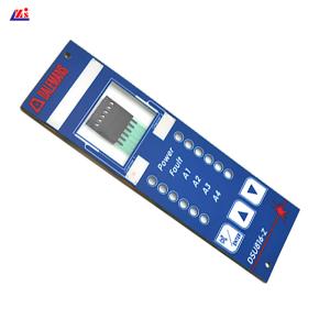 China Flat Capacitive Touch 24V 0.2mm Membrane Switch Keyboard wholesale
