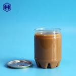 #206 250ML Plastic Soda Cans For Cold Coffee Milk Tea Packaging