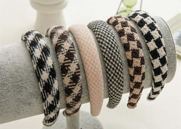 GLH006 Autumn winter thousand bird fabric hair band female top pressure hair