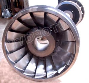 China Stainless Steel Francis Turbine Runner for Capacity 100KW - 20MW Francis Water Turbine on sale