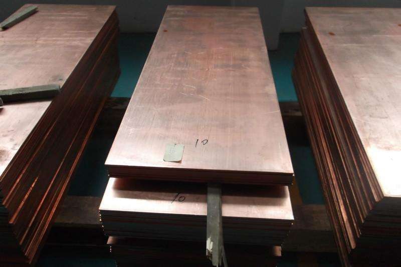 ASTM C10100 C11000 C12000 Copper Sheet / ETP DHP Copper Plate