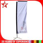 Custom Flutter Flags , Outdoor Feather Banner Flags Fiberglass / Aluminum Pole