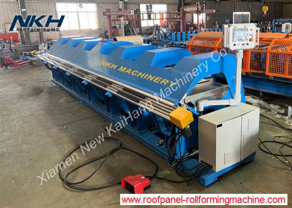6.5 Meters Metal Folding Machine Hydraulic Slitting Folder Hydraulic Bending