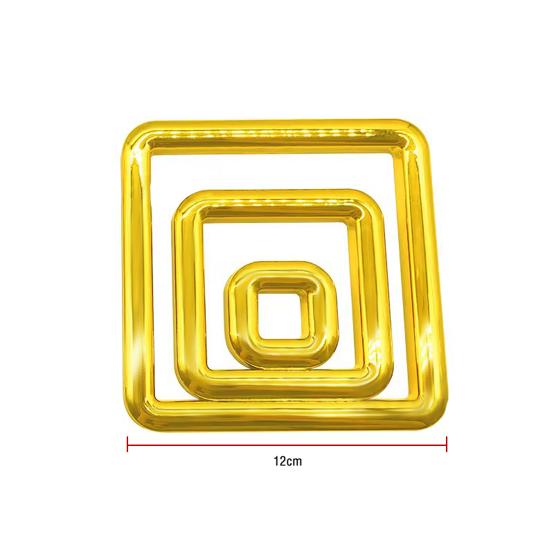 Gold-Plated Plastic Multi-Functional Sofa Buckle Accessories Stylish Square Furniture Decorative Fittings