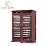 Low Noise Wood Wine Cooler Electric 50 To 80% Humidity Constant Temperature