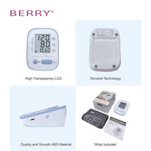 China LCD Digital Blood Pressure Meter Portable Upper Arm Type Digital Sphygmomanometer wholesale