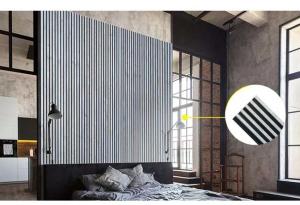 China Luxury Polystyrene Wall Panel Hotel Gold Design PS Wall Panel Cladding Sheet wholesale