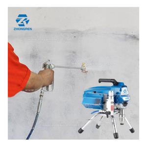 China Airless High Pressure Paint Sprayer Machine 4L/MIN For Wall Plastering 200V 50Hz wholesale