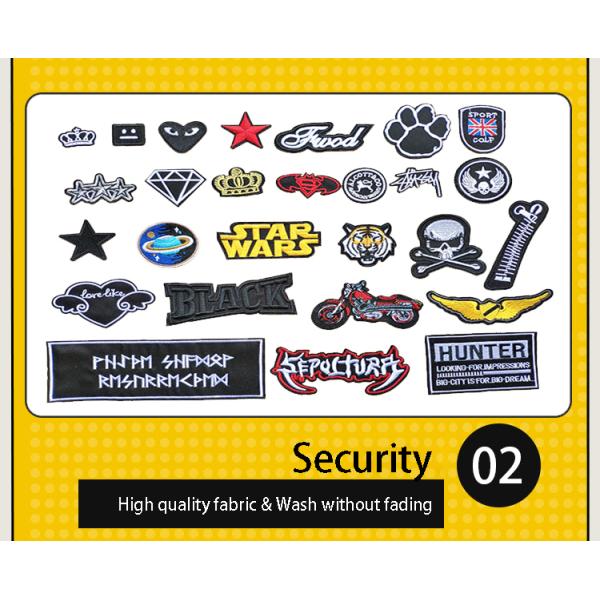 Cartoon Animal Embroidery Iron-On Patch For Clothing