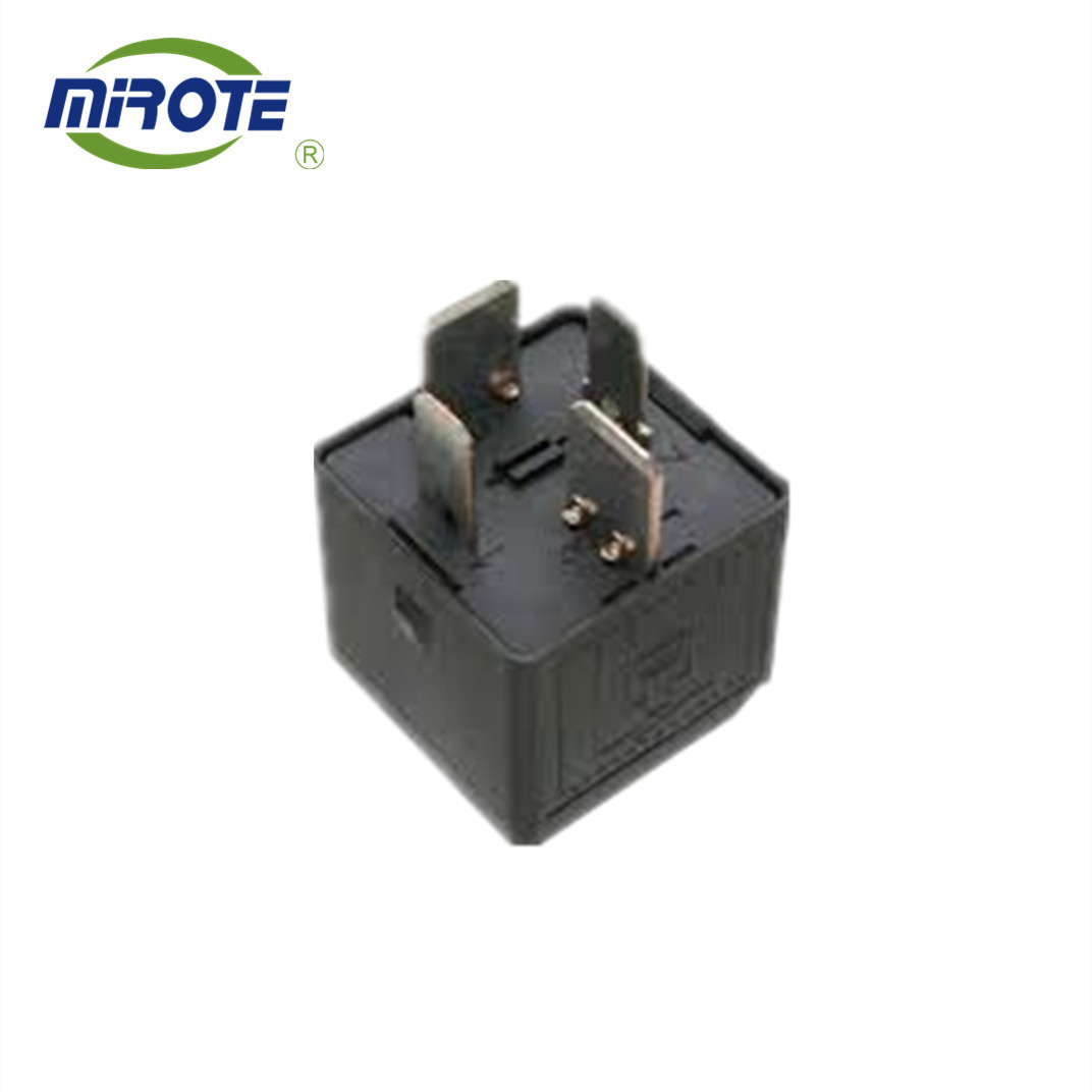 Mini Automotive Electromagnetic Relay 61 36 6 901 469 24v Relay Black Plastic Cover