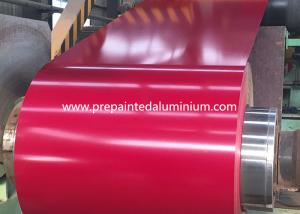 China 508mm Interior Dia PVDF / PE Coating Pre Painted Aluminium Used For Decoration wholesale