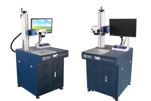 China 20w 30w 50w Mini Laser Marking Machine , Hardware Parts Metal Laser Marker wholesale