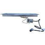 910mm Square Stainless Steel Fire Pit 2.9ft Fire Table Pan