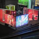 Full Color Super Slim Indoor Outdoor Curtain Glass P10-P50 Transparent LED Film