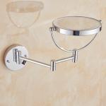 bathroom accessories Led Makeup Mirror 360 Swivel Dual Wall Mounted Mirror