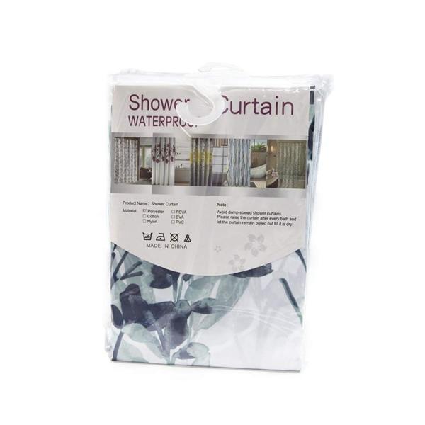 Walmart Bathroom Polyester Shower Curtain Liner for Bathroom Luxury Shower