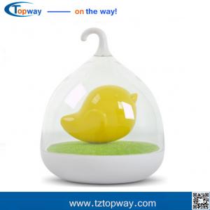 China Sensor switch Rechargable USB Bird Cage LED Night Lamp With Touch Dimmer on sale