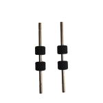 1750256247-28 ATM Machine Parts For TP27 Receipt Printer Rubber Wheel Shaft