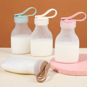 China Breast Milk Bags Baby Food Bags Reusable Silicone Breast Milk Storage Bags wholesale