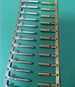 China Custom Precision Brass Stamping Parts Terminal Lugs Pin For Cable Connector wholesale