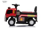 6V4.5AH Ride On Fire Truck With Police Sounds 12 Months Foot To Floor