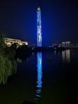 P25 Full Color Video Outdoor DIP LED Transparent Display LED Grille Screen