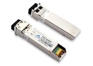 China 80km 1550nm SFP 10G ZR Duplex LC Connector Support 9.95 - 11.3Gb/S Bit Rates wholesale