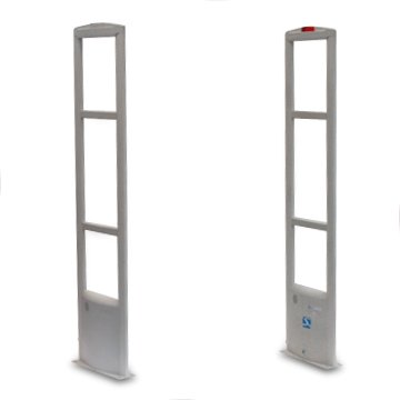 8.2mhz RF Shopping Mall Anti theft Alarm sensors with Visitor Counter function
