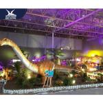 Gaint Waterproof Realistic Dinosaur Models / CE RoHS Dinosaur Garden Art