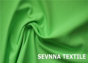 China Dyeable Spandex Nylon Stocking Fabric , Green Waterproof Nylon Fabric wholesale
