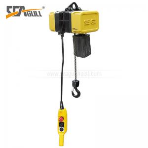 China 500kg Mini Electric Chain Hoist Electric Chain Block With Suspension Hook wholesale