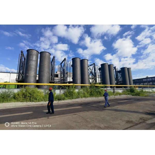 Large SLEP Activated Carbon Kiln Customized Vertical Activating Furnace